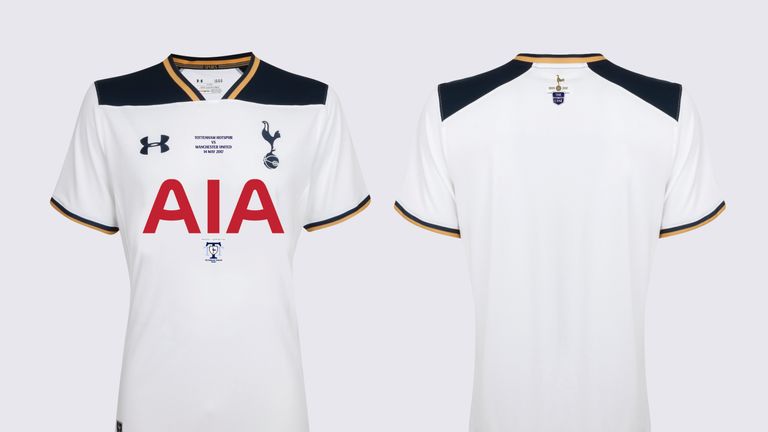 Special edition Tottenham kit for final game at White Hart Lane (Picture courtesy of Tottenham Hotspur FC)