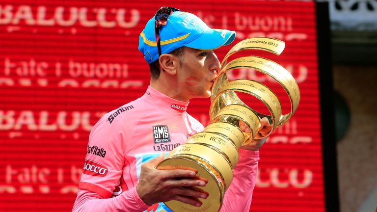 Vincenzo Nibali won last year's Giro d'Italia