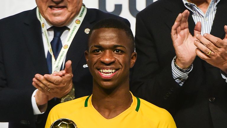 Brazil´s  Vinicius Junior