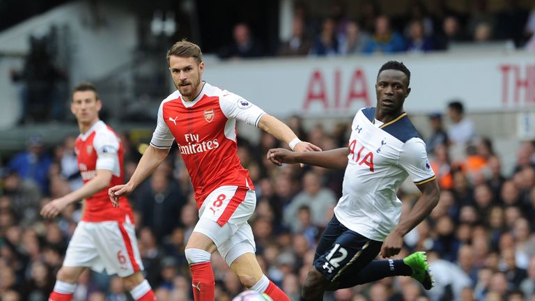 Victor Wanyama (right) was not surprised Tottenham beat Arsenal on Sunday