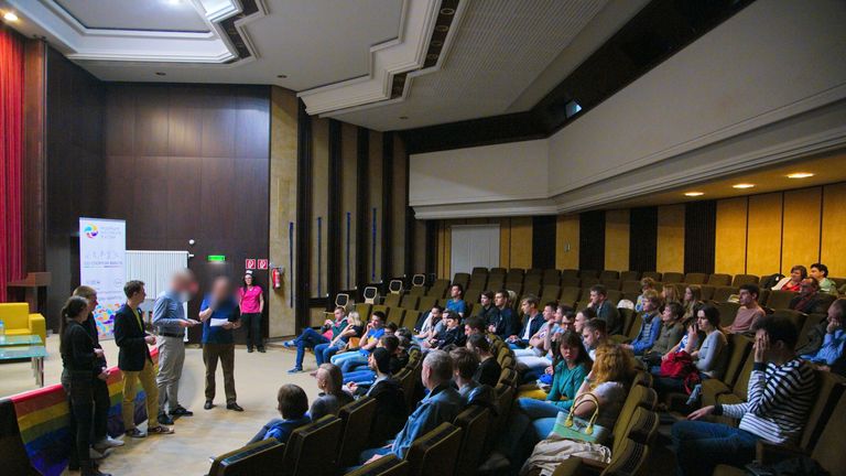 WONDERKID screening, Moscow, Russia, audience