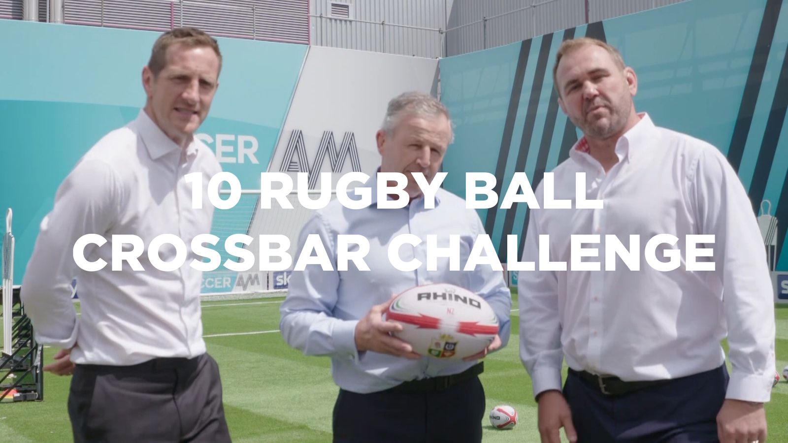 Rugby crossbar challenge! | Sky Sports