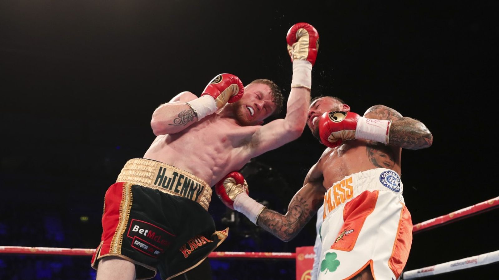 Haskins vs James Tennyson beats Ryan Doyle on Belfast