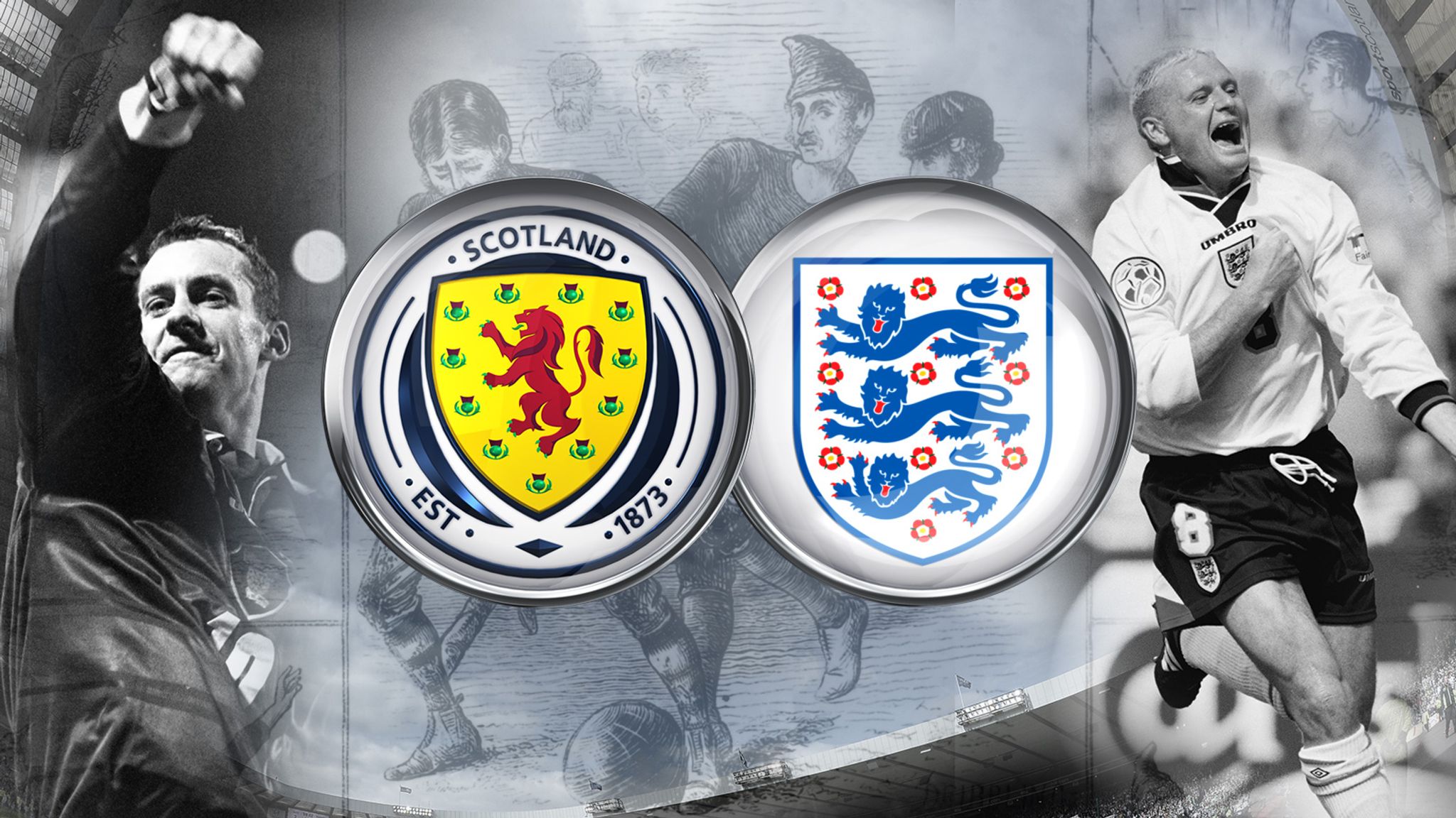 England enjoying recent football dominance over Scotland ahead of World Cup  Qualifier | Football News | Sky Sports