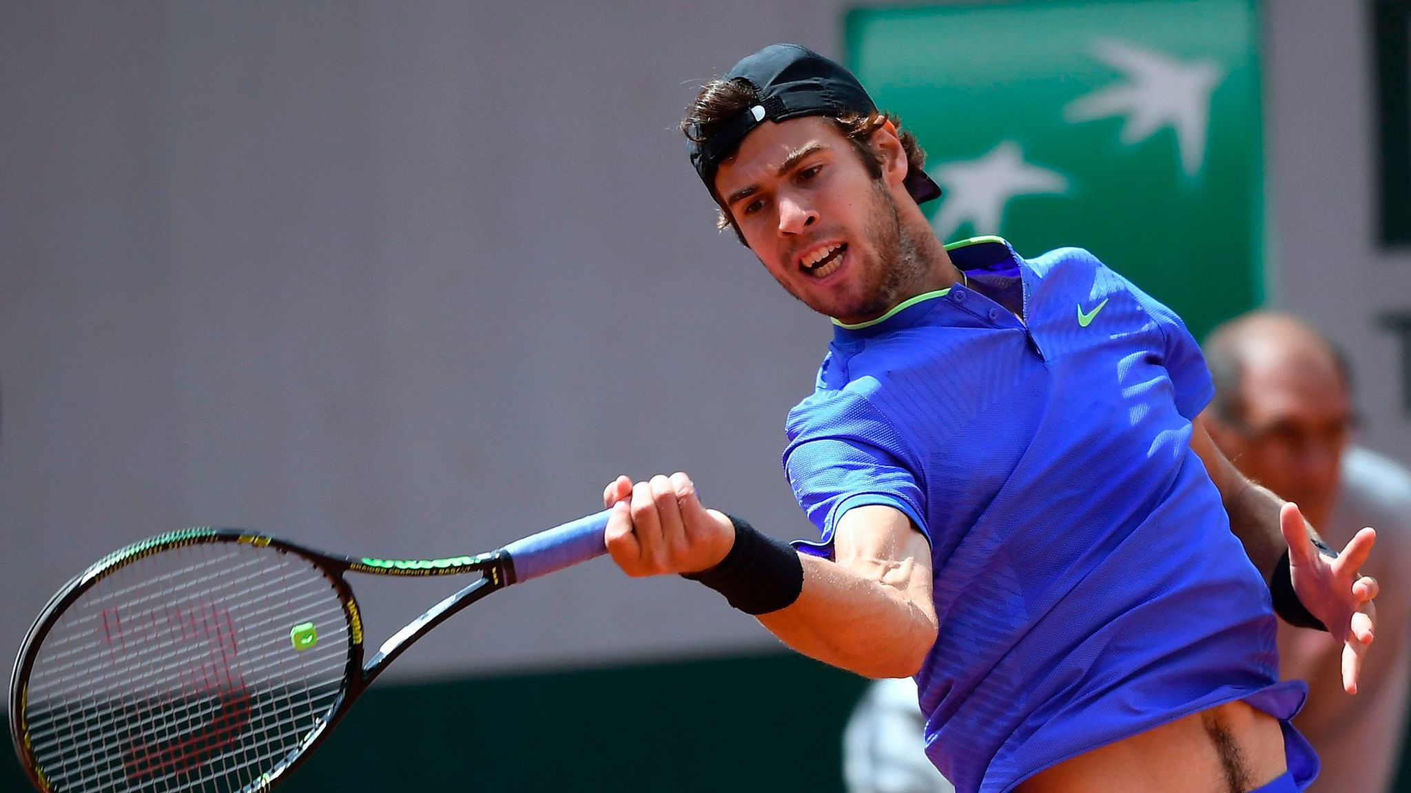 French Open Karen Khachanov to face Andy Murray after beating John Isner Tennis News Sky Sports