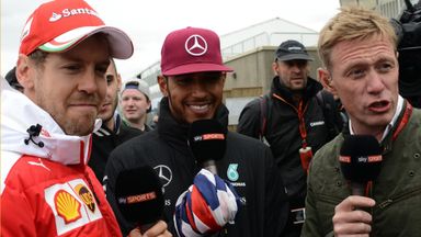 That Hamilton, Vettel and seagulls chat