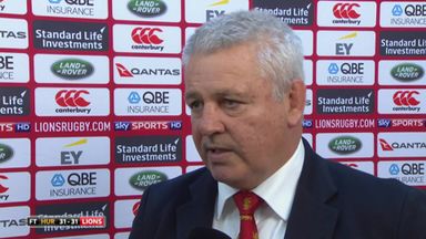 Gatland defends not using the bench