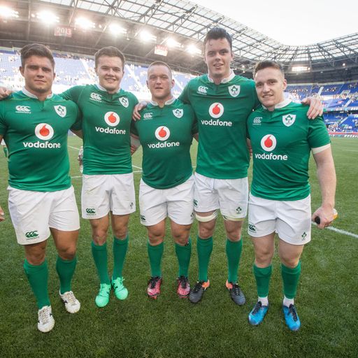 Ireland ease past USA