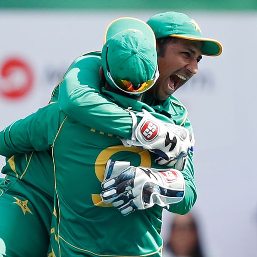 Pakistan lift curse and trophy