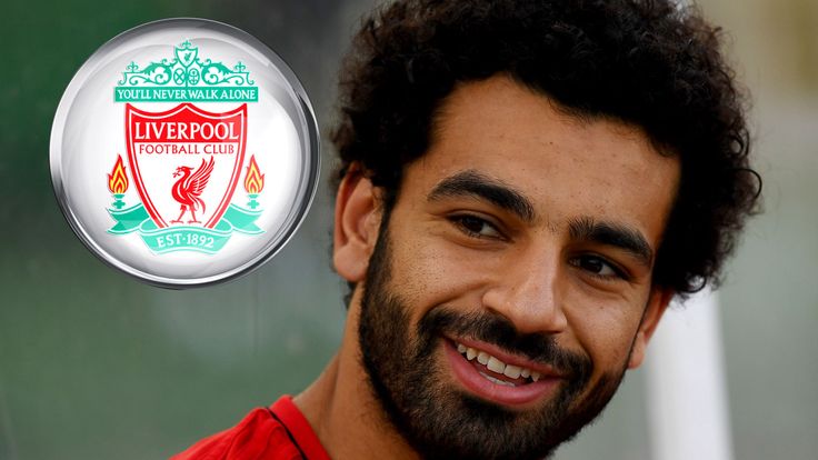 Liverpool are chasing Roma winger Mohamed Salah