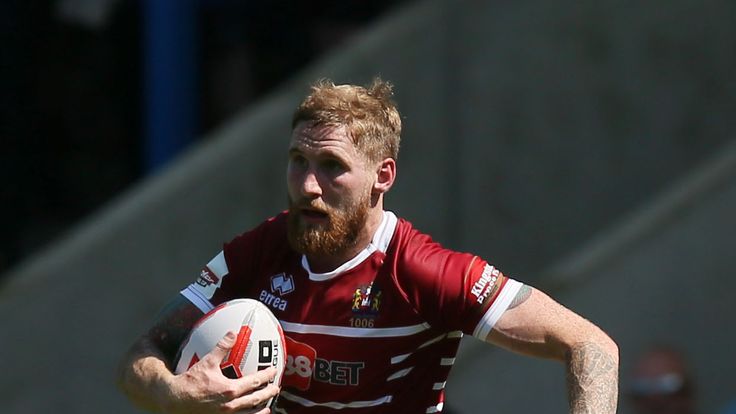 Betfred Super League - Warrington Wolves v Wigan Warriors -  Halliwell Jones Stadium, Warrington, England - Sam Tomkins of Wigan Warriors