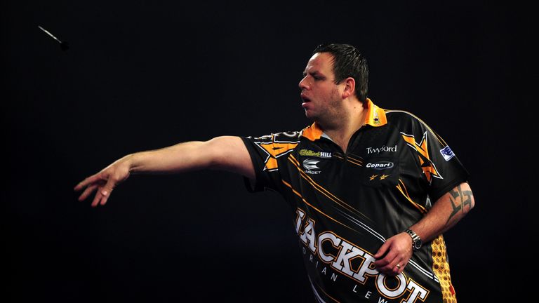 Adrian Lewis won England's opening match against South Africa