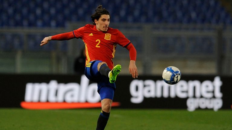 Hector Bellerin is part of Spain's U21 squad