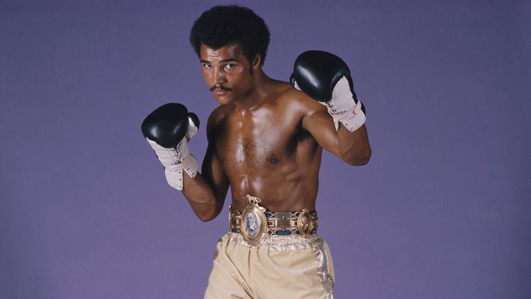 Former WBC world light-heavyweight champion John Conteh pictured in November 1975