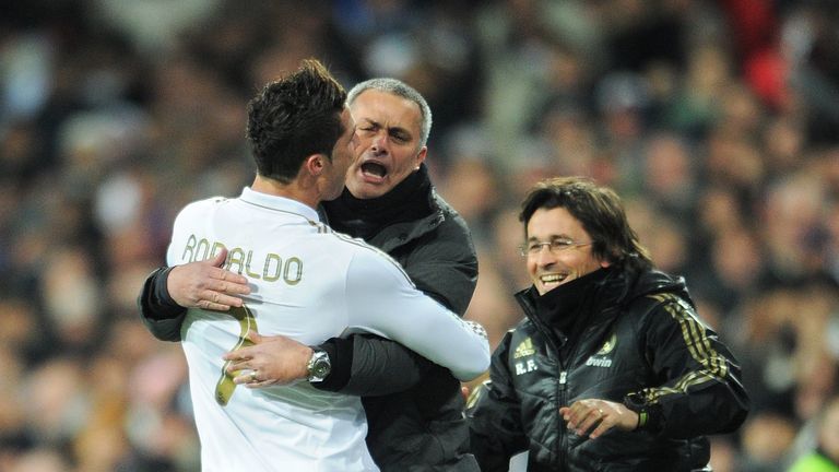 Mourinho has described Ronaldo as "goalscoring machine" following his achievements at Real Madrid