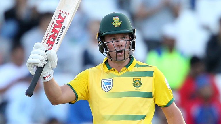 AB de Villiers will lead South Africa in the three-match T20 series