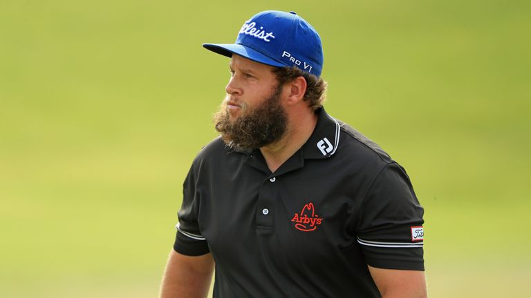 Beef finished in eighth place at Royal Troon