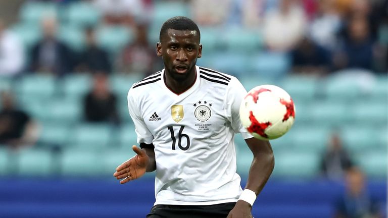 Antonio Rudiger has represented Germany at this year's Confederations Cup