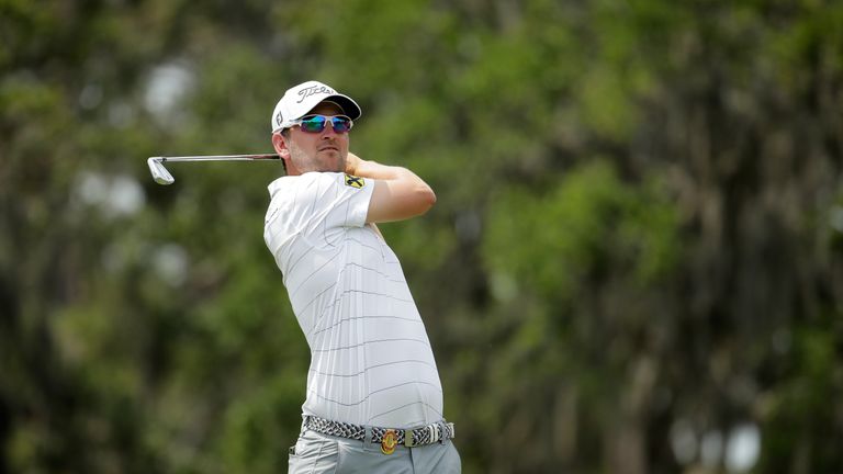 PONTE VEDRA BEACH, FL - MAY 11:  Bernd Wiesberger of Austria plays his shot from the 12th tee during the first round of THE PLAYERS Championship at the Sta