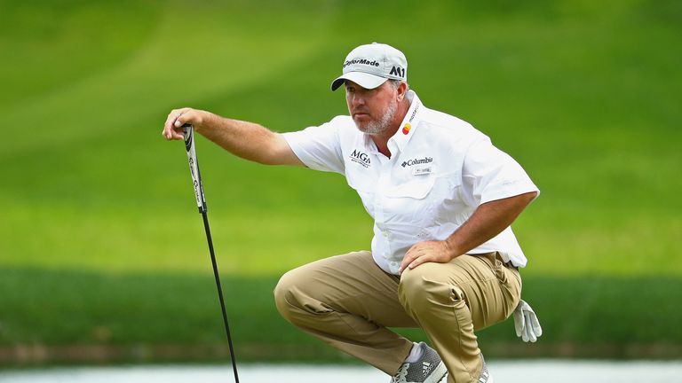 Weekley is renowned for changing his putter on a regular basis