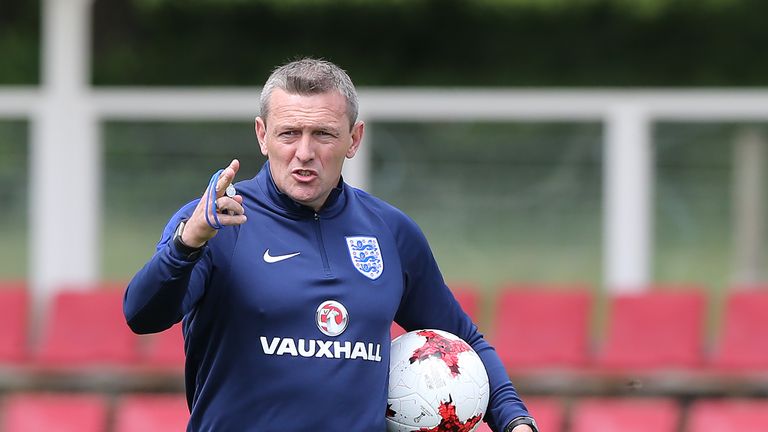 Aidy Boothroyd, manager of England U21s