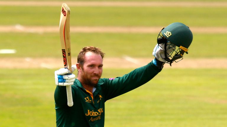 Brendan Taylor hit 17 fours and five sixes off 97 balls