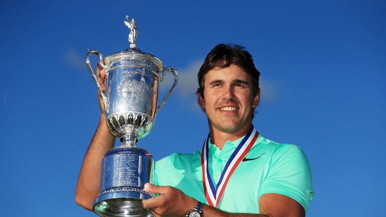 Brooks Koepka won the US Open by four shots to win his first major title
