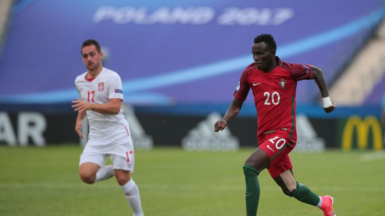 Portugal's Bruma found the net against Spain
