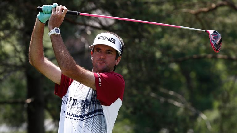 Bubba Watson during the final round of the Memorial Tournament at Muirfield Village Golf Club