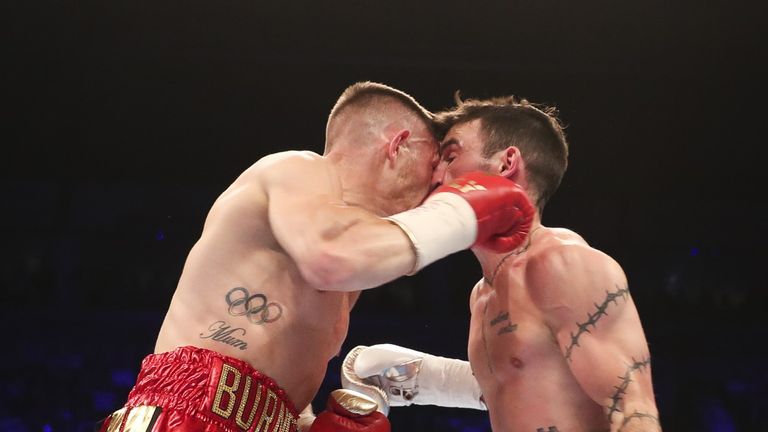 Burnett-Haskins head clash