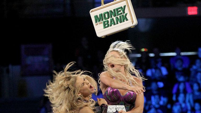 Natalya & Charlotte Flair became close to winning the briefcase but fell just short.
