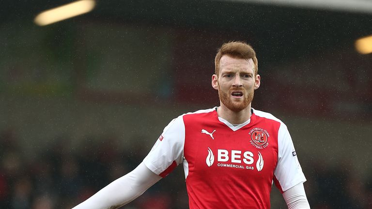 Cian Bolger of Fleetwood Town