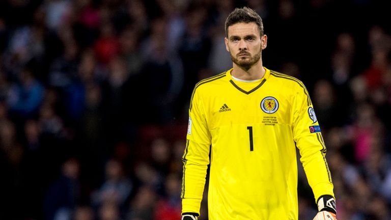 Craig Gordon says Scotland will not be overawed against England 