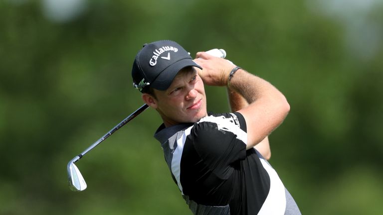 Danny Willett during the first round of the 117th US Open Championship at Erin Hills 