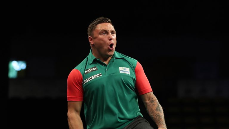 Gerwyn Price at the World Cup of Darts