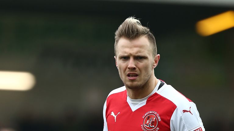 David Ball of Fleetwood Town