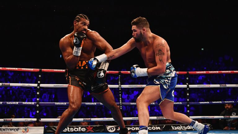  David Haye and Tony Bellew 