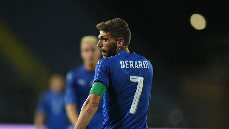 EMPOLI, ITALY - MAY 31:  Domenico Berardi of Italy in action during the international friendy match played between Italy and San Marino at Stadio Carlo Cas