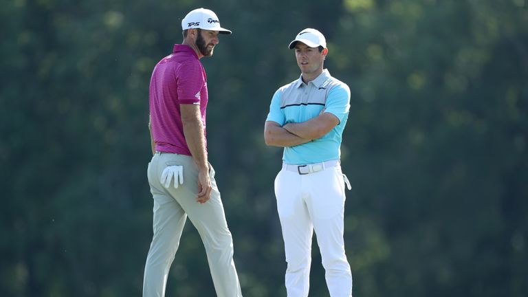during the second round of the THE PLAYERS Championship on the Stadium Course at TPC Sawgrass on May 12, 2017 in Ponte Vedra Beach, Florida.