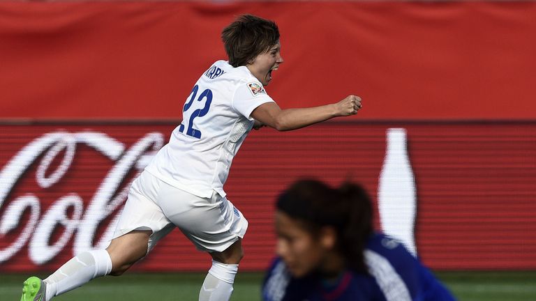 Fran Kirby's goal and performance against Mexico at the 2015 World Cup earned her the 'mini Messi' tag