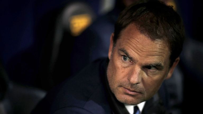 Frank de Boer is the new Crystal Palace manager