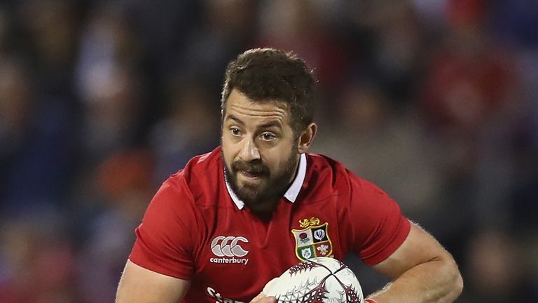 WHANGAREI, NEW ZEALAND - JUNE 03:  Greig Laidlaw of the Lions runs with the ball