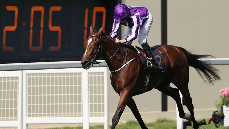 Highland Reel and Ryan Moore win the Prince Of Wales's Stakes