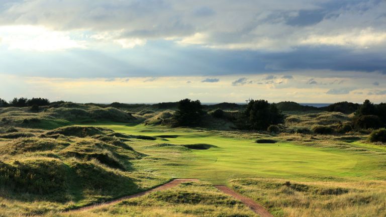 The 436 yards par 4, 11th hole at Royal Birkdale Golf Club, the host course for the 2017 Open Championship on October 11, 2016  in Southport, England.