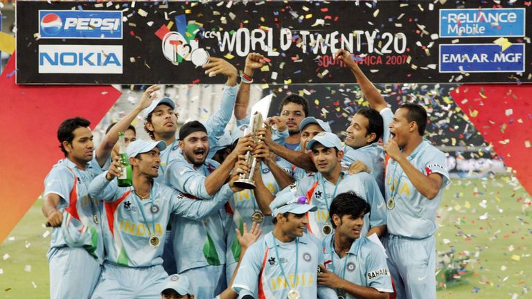 India beat Pakistan in the final to win the World T20 in 2007