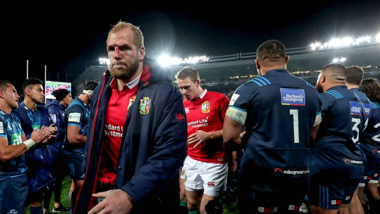 Lions' James Haskell dejected after Blues loss