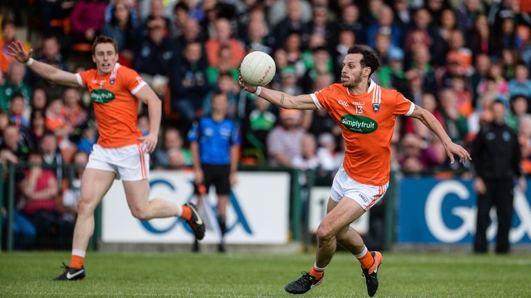 Jamie Clarke of Armagh during the GAA Football All-Ireland Senior Championship Round 1B match between Armagh and  Fermanagh