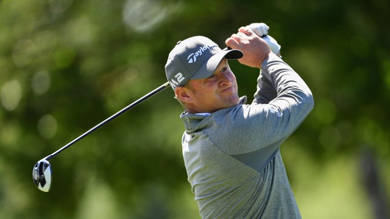 Jamie Donaldson during day one of the Nordea Masters at Barseback Golf & Country Club