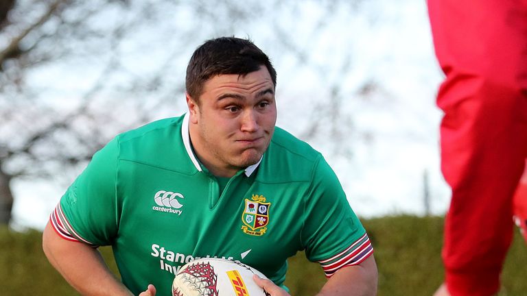 Jamie George raring to go for the Lions