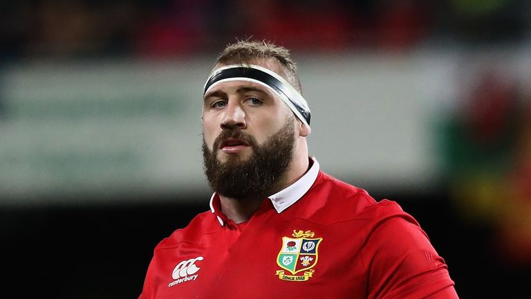 DUNEDIN, NEW ZEALAND - JUNE 13:  Joe Marler of the Lions looks on during the 2017 British & Irish Lions tour match between the Highlanders and the British 